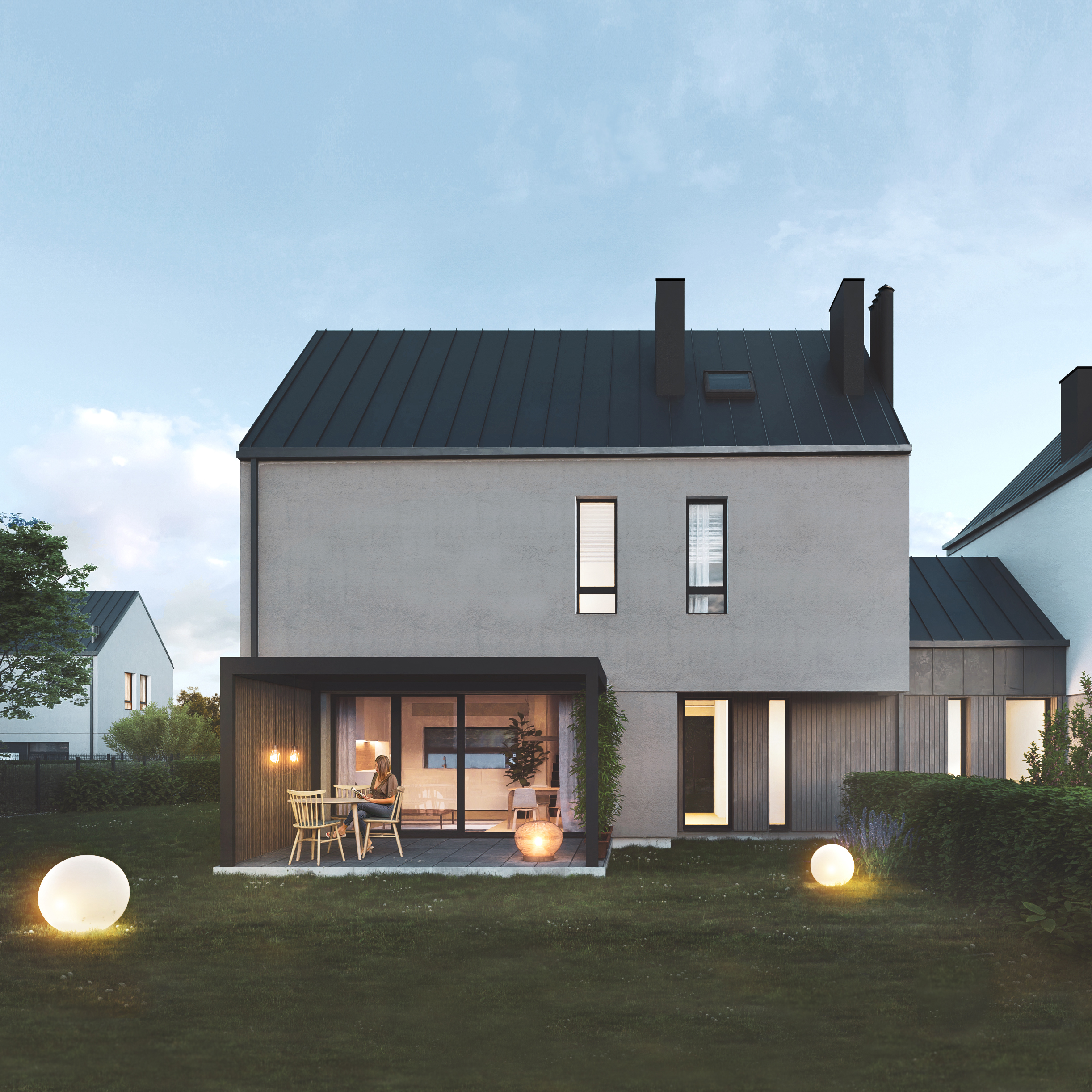 Architektura - Budynek dwulokaalowy