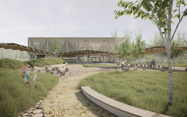 Muzeum Archeologiczne w Biskupinie - projekt konkursowy